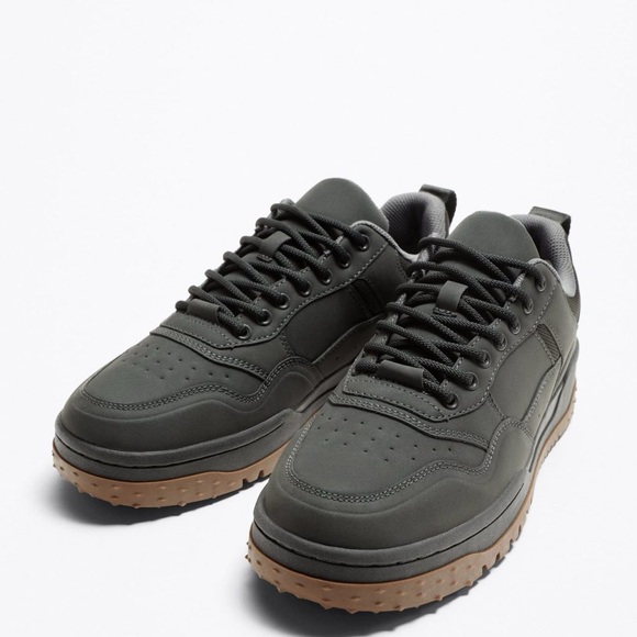 Zara • Slate Gray Z2 Trainer Sneakers